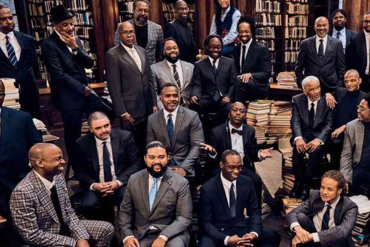 Photo of black male authors included in article