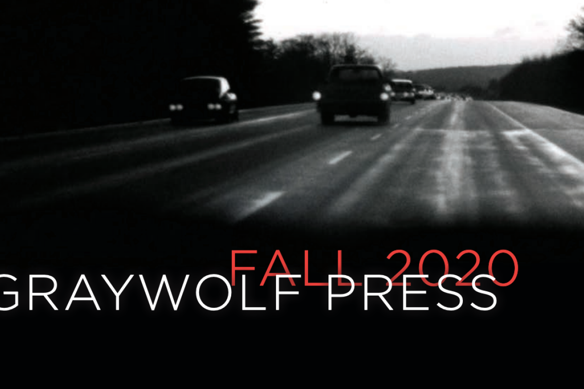 Graywolf fall 2020 catalog cover