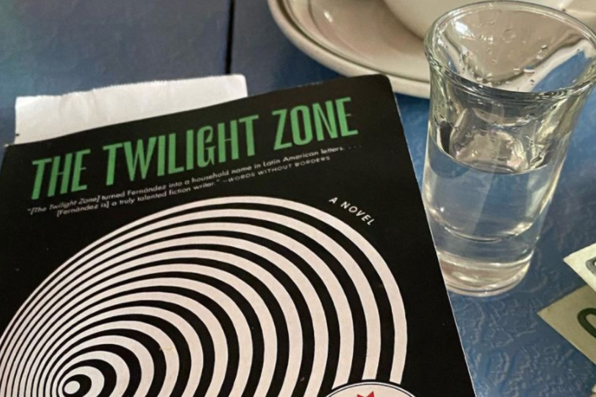 Patti Smith's Hand on Twilight Zone from Instagram